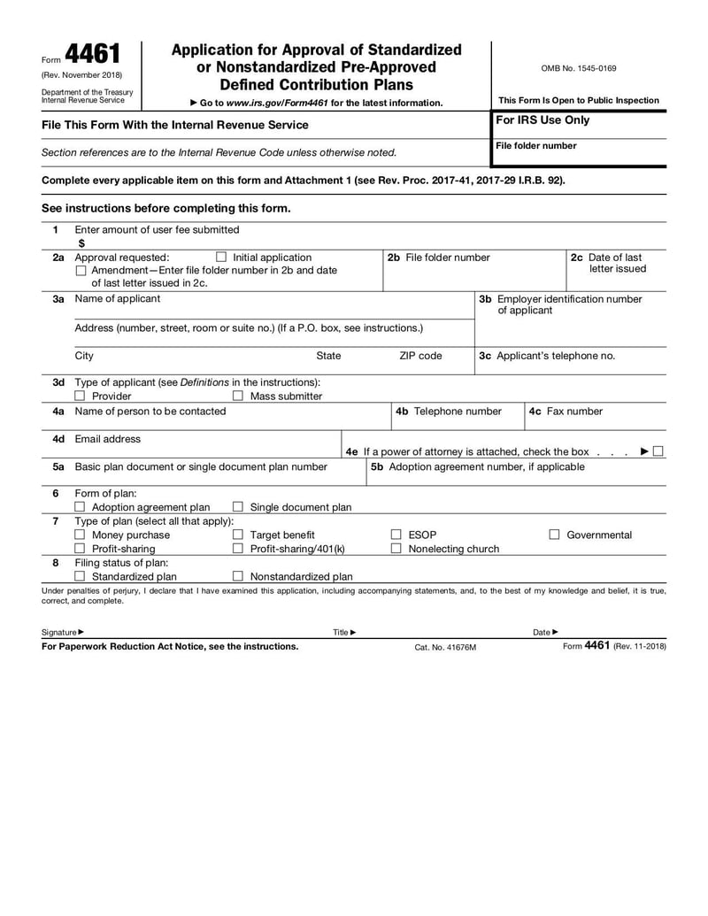 Large thumbnail of Form 4461 - Nov 2018