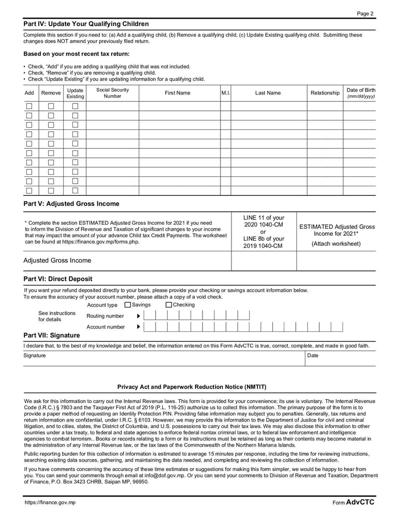 Large thumbnail of Form AdvCTC - Aug 2021