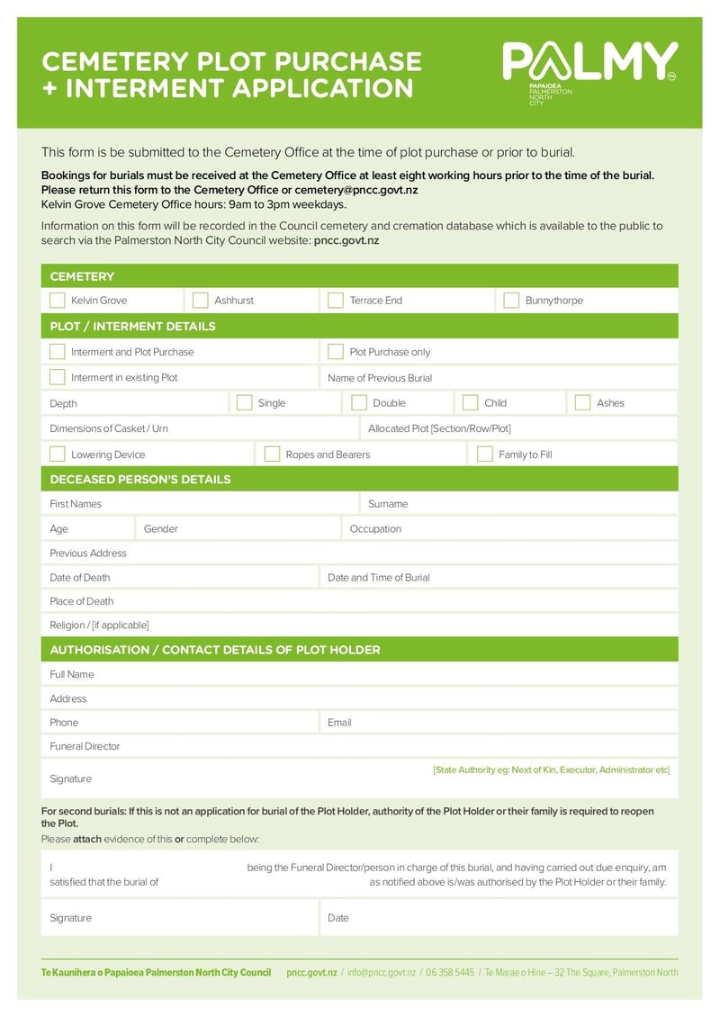 Large thumbnail of Cemetery Plot Application + Interment Application - Sep 2021