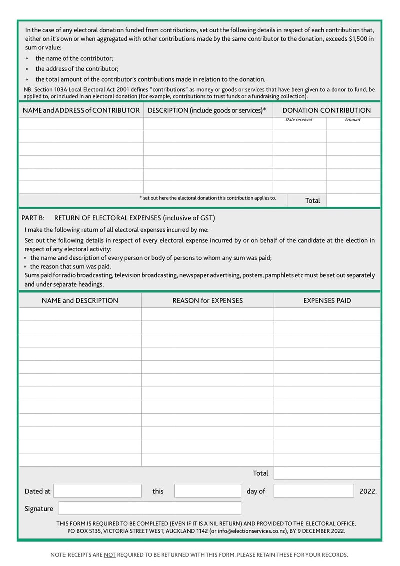 Large thumbnail of Rural Port Waikato Community Board (North) Nomination Form - Jan 2022