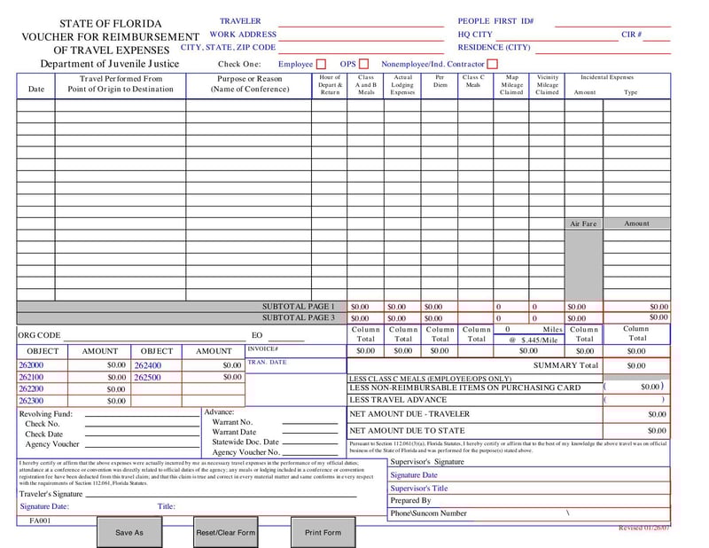 Large thumbnail of Travel Expense Reimbursement Out of State - Dec 2015