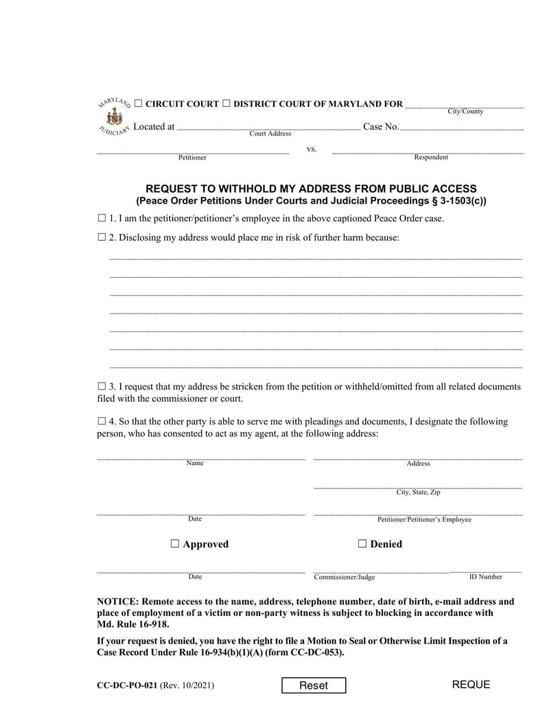 Large thumbnail of Form CC-DC-PO-021