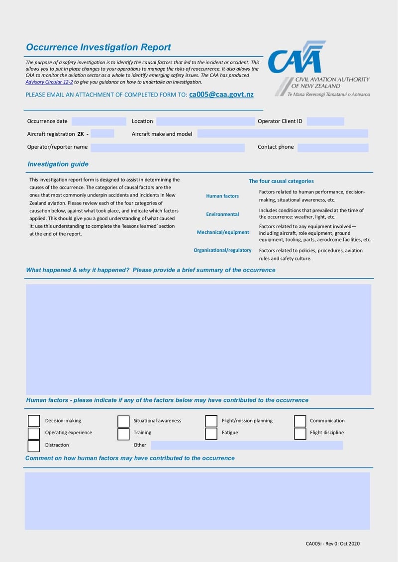 Large thumbnail of CA005i Form - Oct 2020