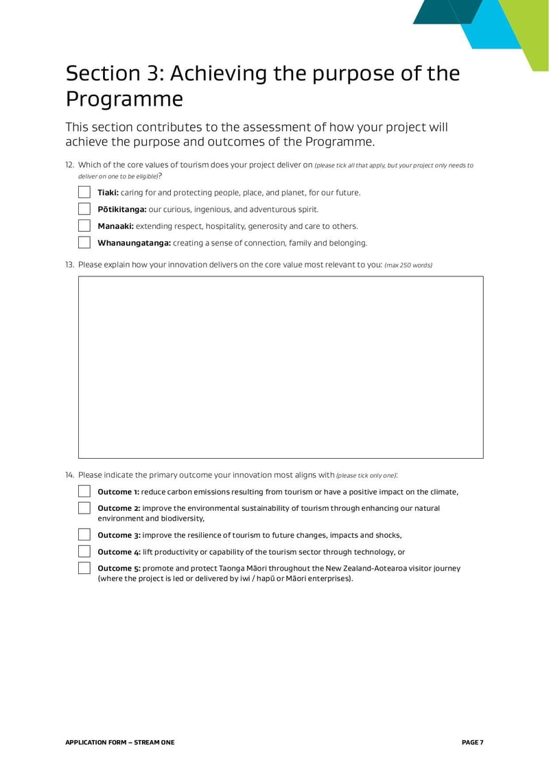 Large thumbnail of Innovation Programme for Tourism Recovery Application Form - Nov 2022