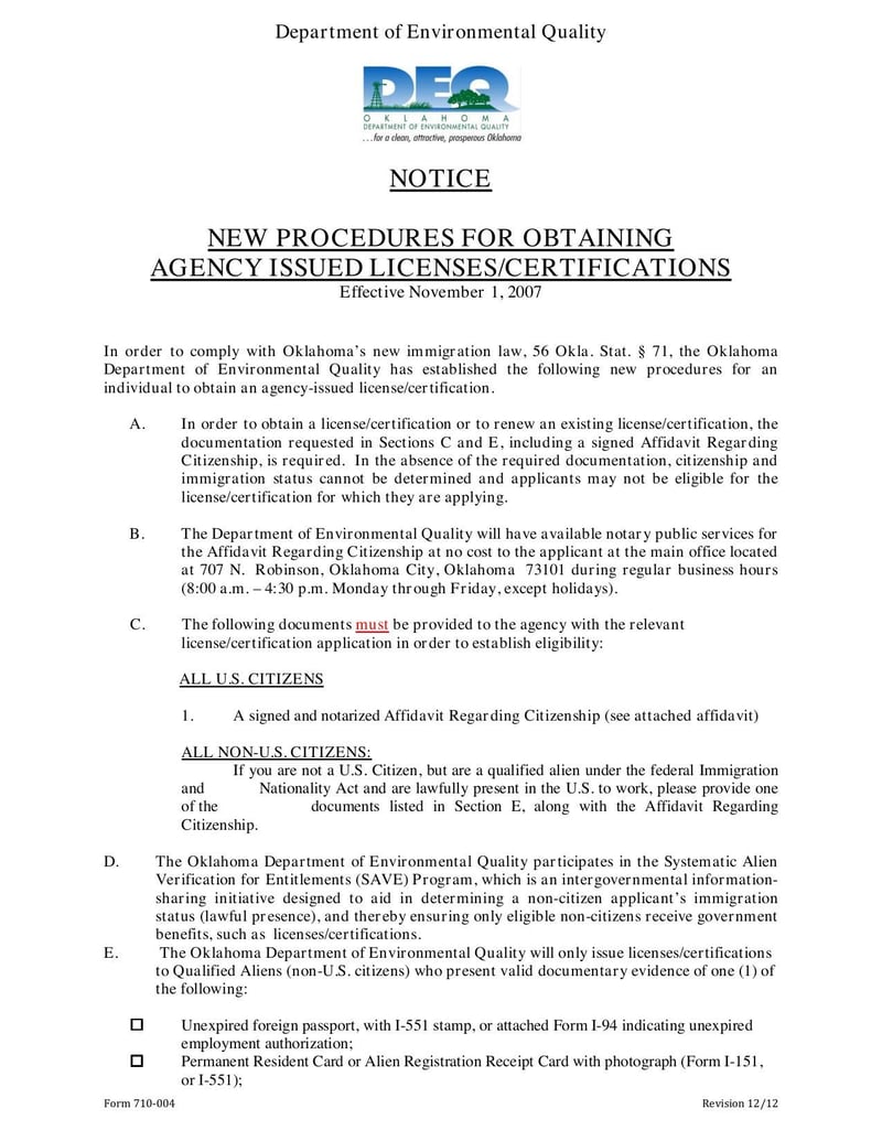 Large thumbnail of Form 710-004 - Feb 2013