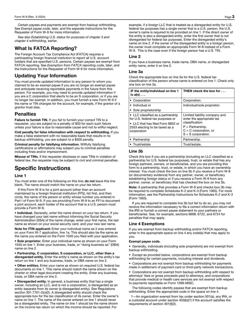 Large thumbnail of Form W-9 (2024)