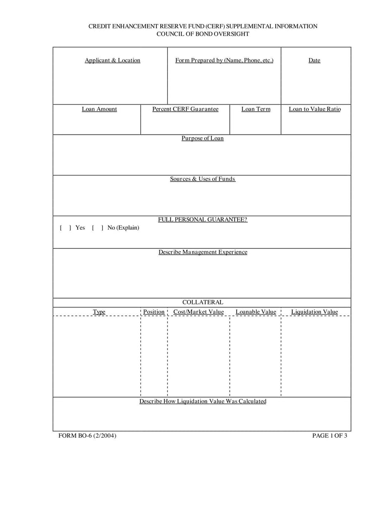 Large thumbnail of Form BO-6