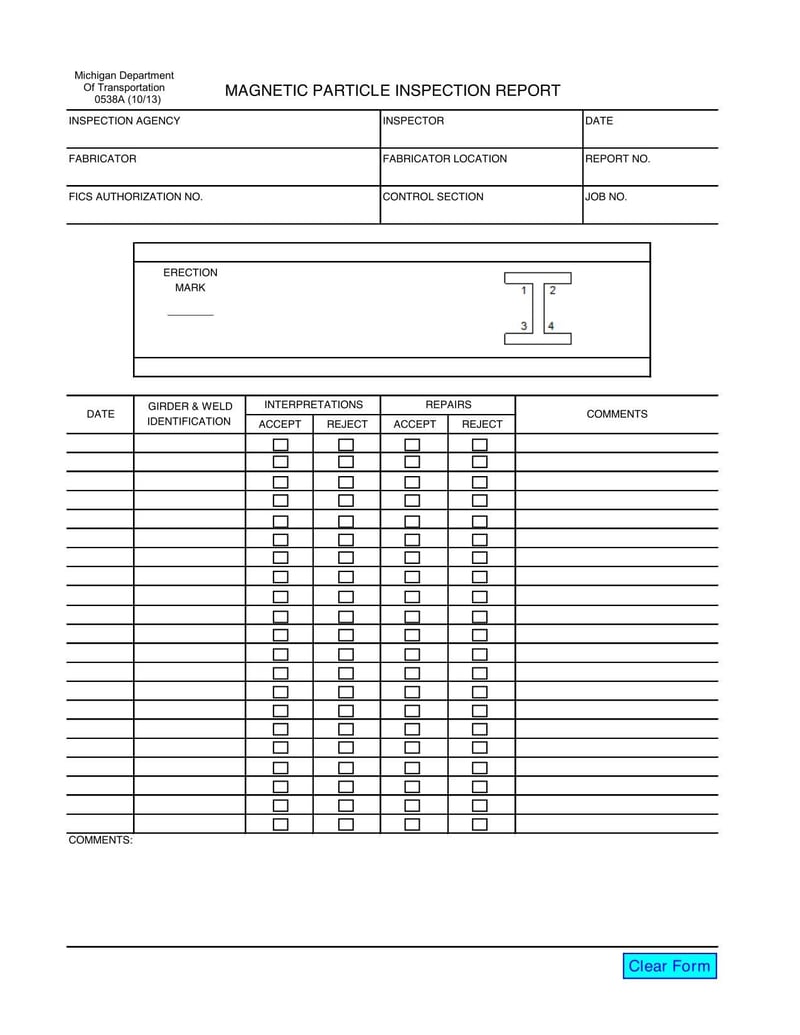 Large thumbnail of MDOT Form 0538A