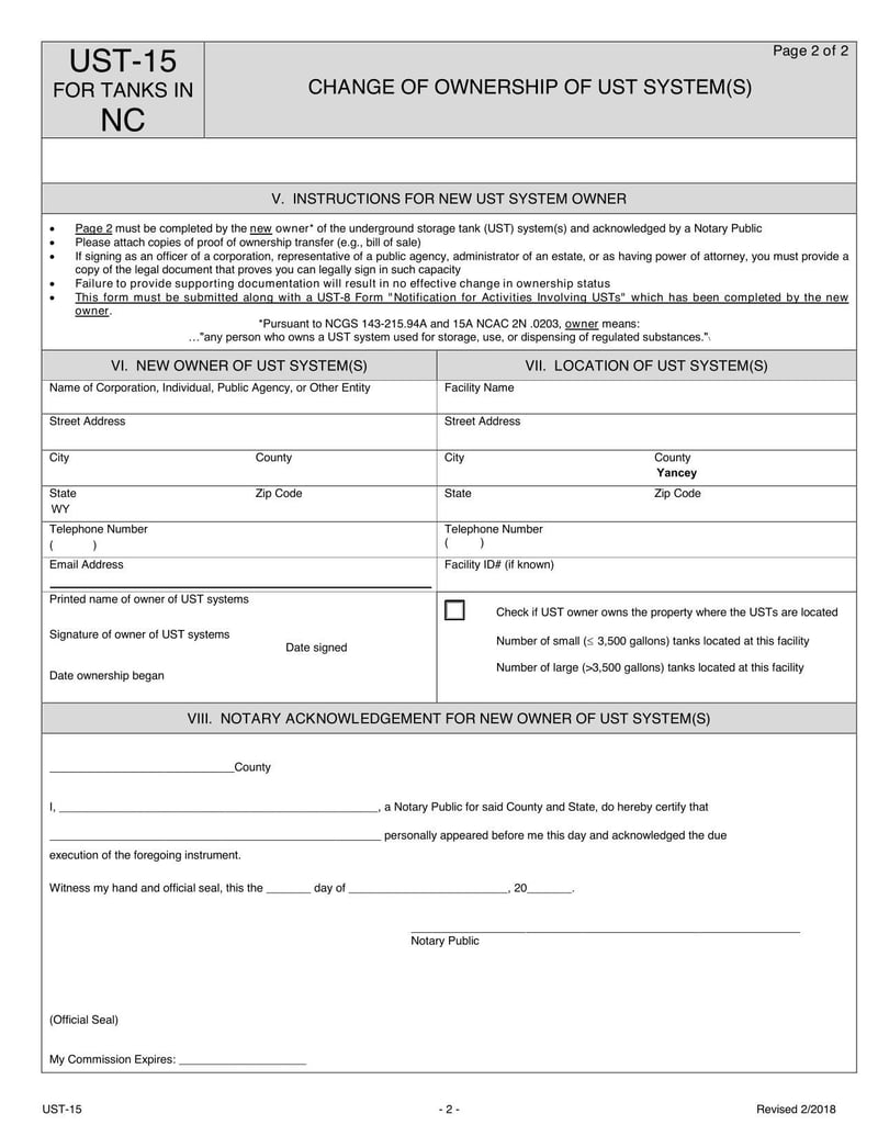 Large thumbnail of Form UST-15