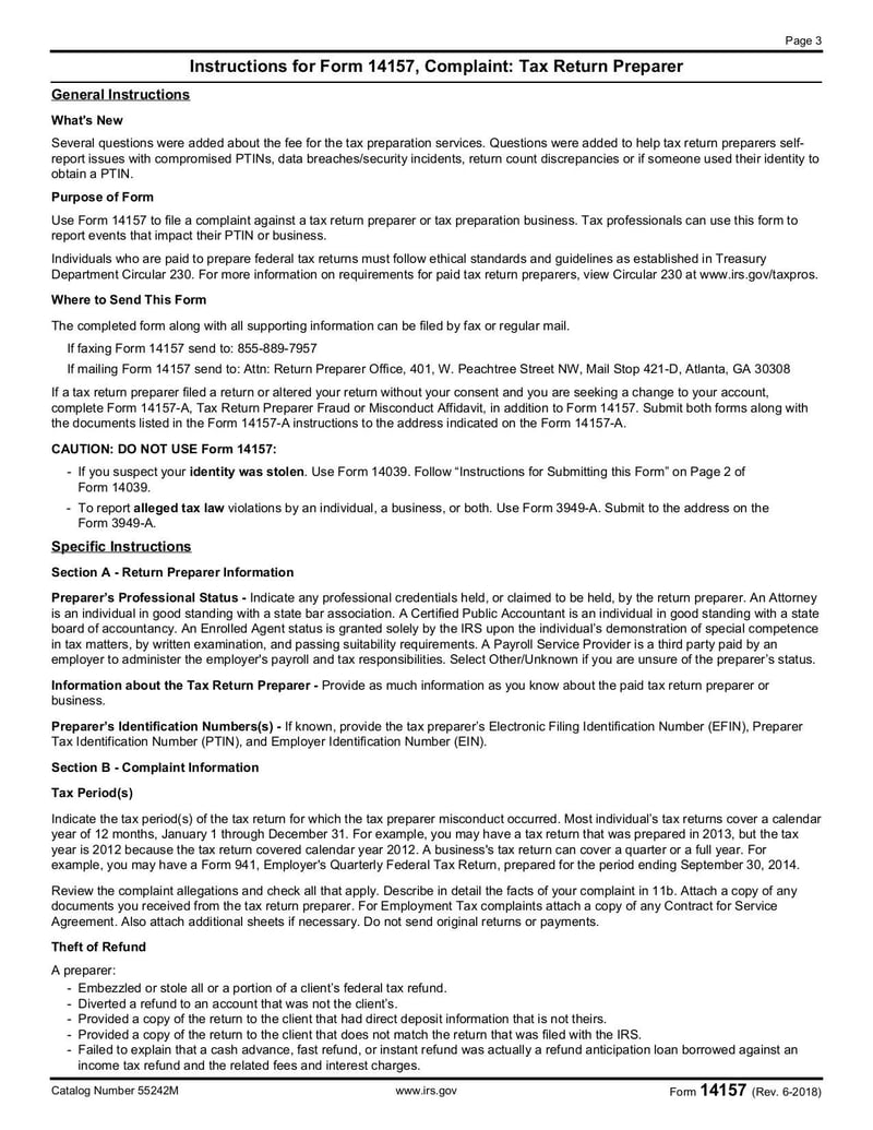 Large thumbnail of Form 14157 - Jun 2018