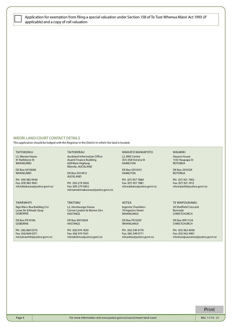 Large thumbnail of MLC Form 25 Confirmation Alienation - Oct 2015