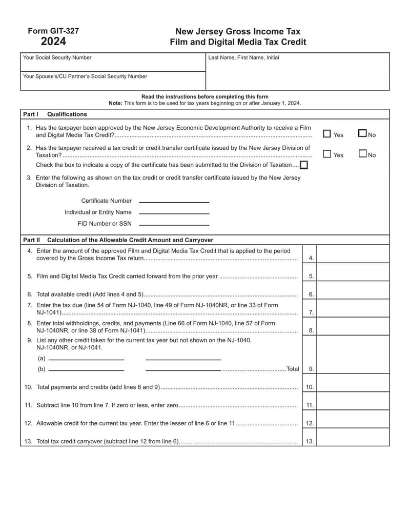 Large thumbnail of Form GIT-327 - 2024