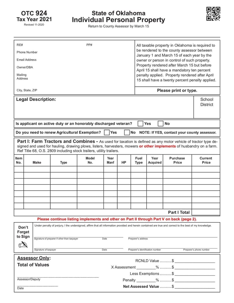 Form OTC 924 | Fill and sign online with Lumin