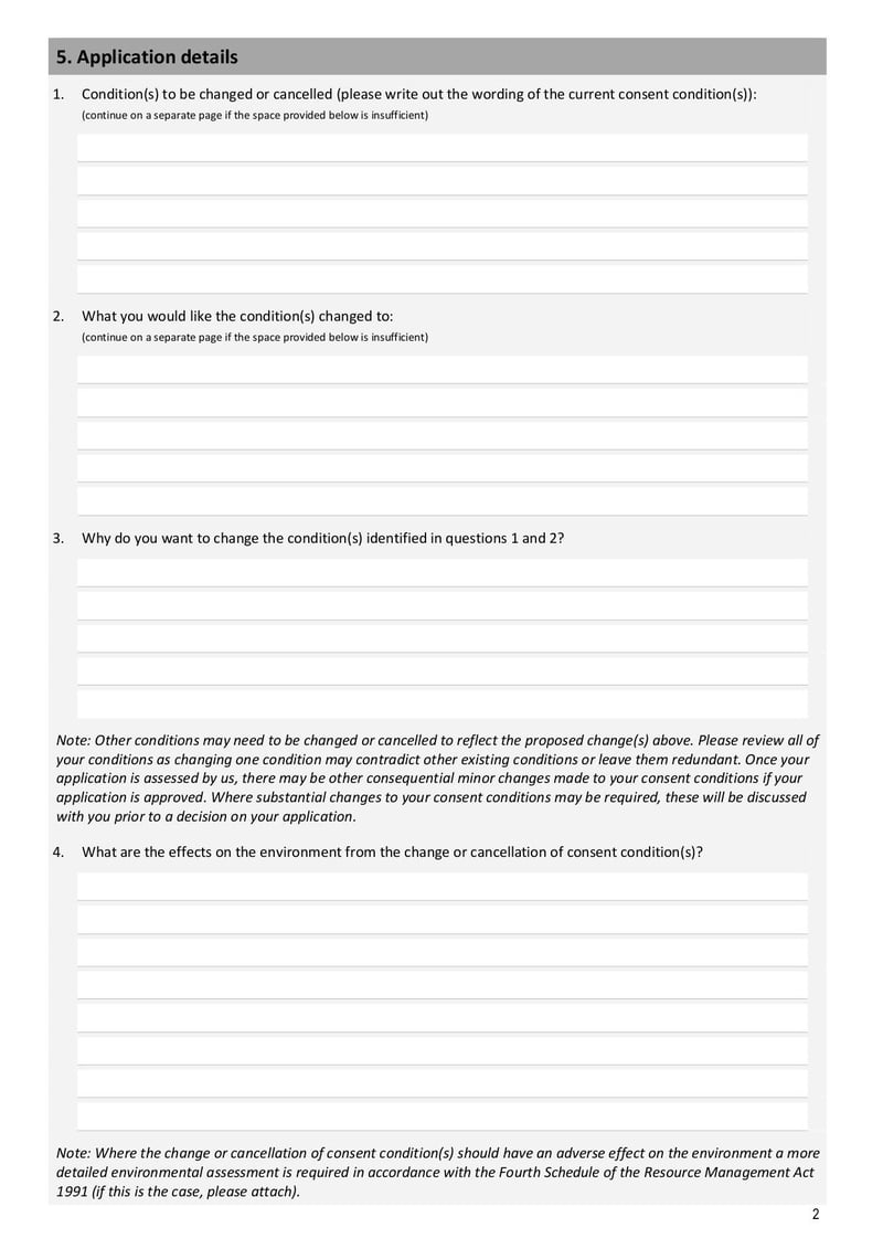 Large thumbnail of Form 1c Application to Change or Cancel Resource Consent Conditions - Jul 2021