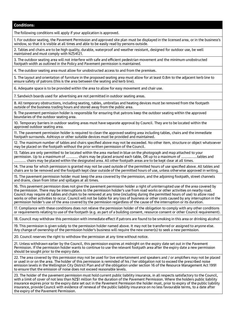 Large thumbnail of Application for Temporary Permission to Use Footpath - Nov 2021