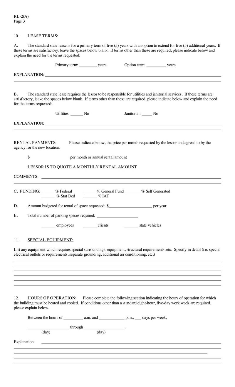 Large thumbnail of RL-2-A Form Request for Approval to Lease Space - Jan 2016