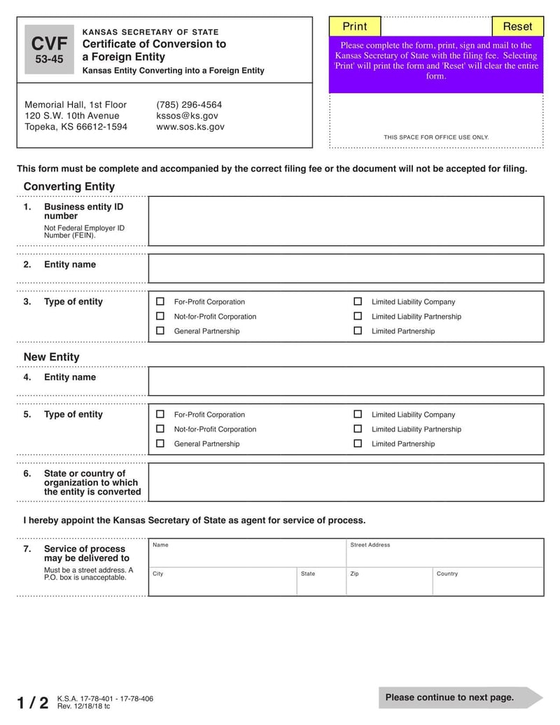 Large thumbnail of Form CVF 53-45