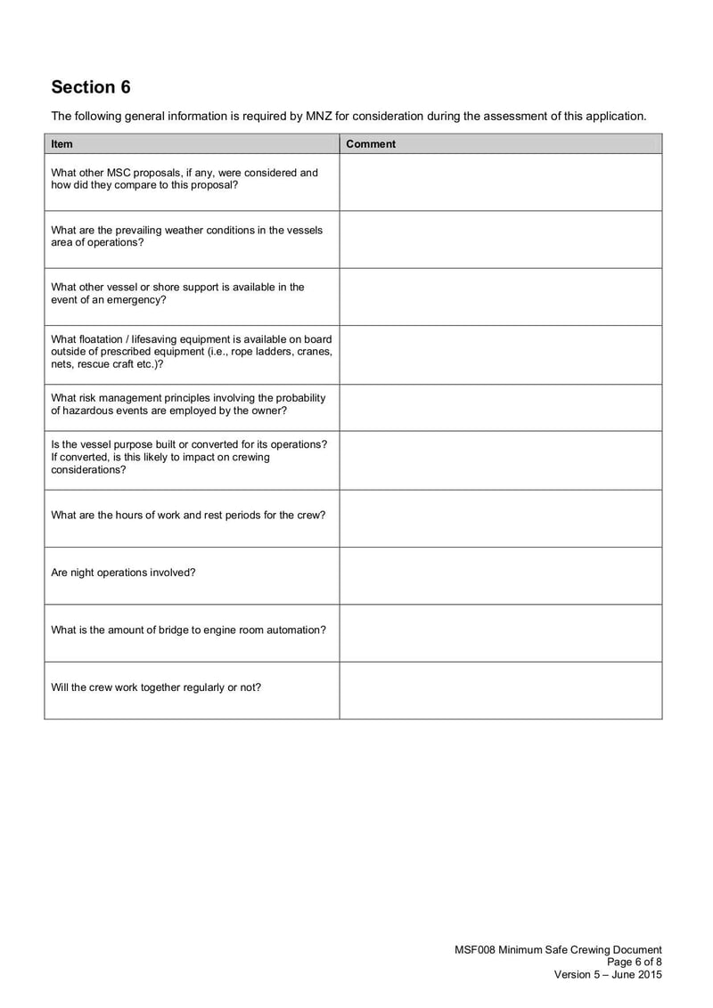 Large thumbnail of Minimum Safe Crewing Form - Jun 2015