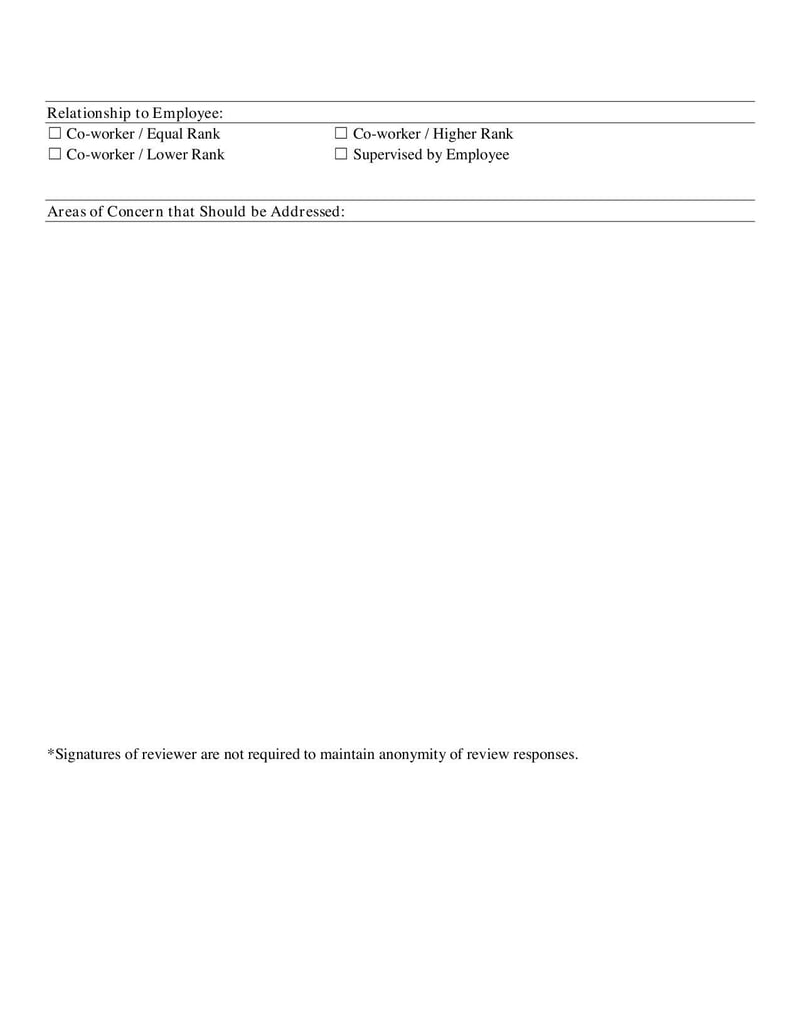 Thumbnail of Performance and Development Review Form - Nov 2014 - page 2