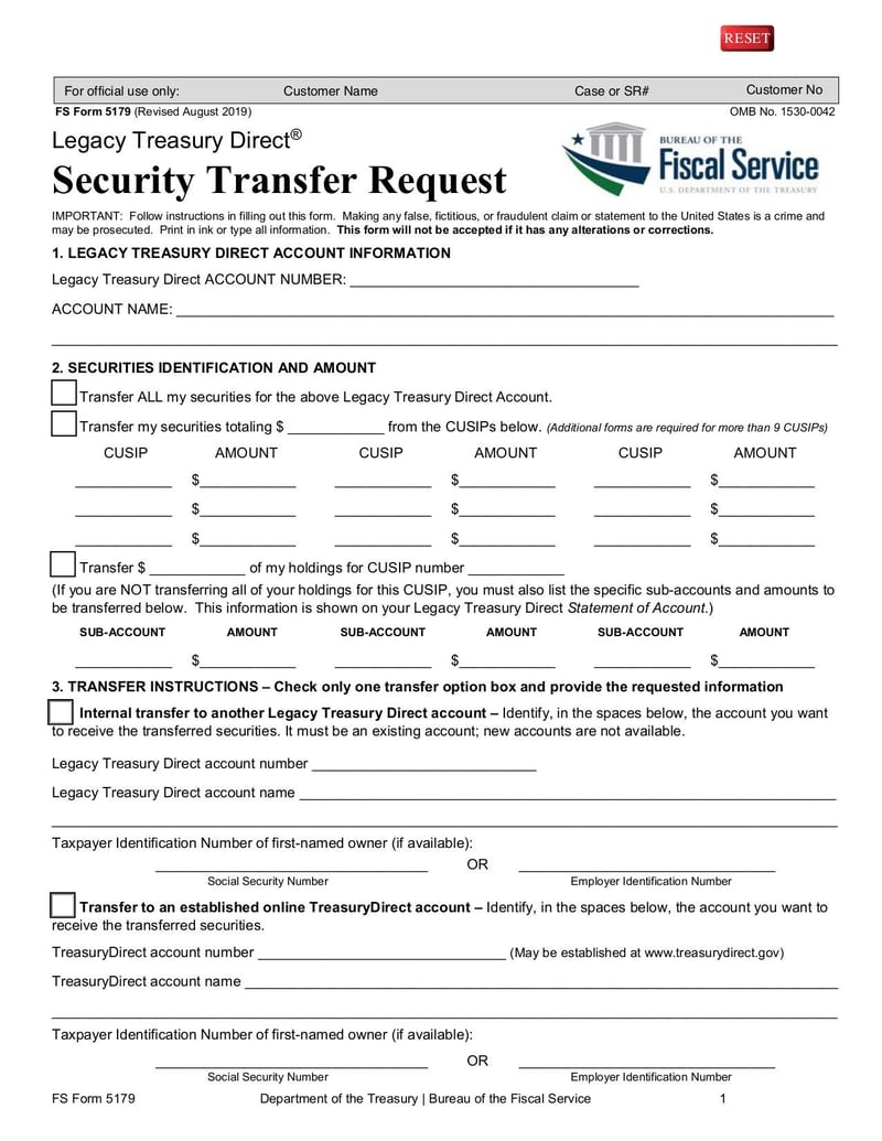 Large thumbnail of FS Form 5179 - Aug 2019