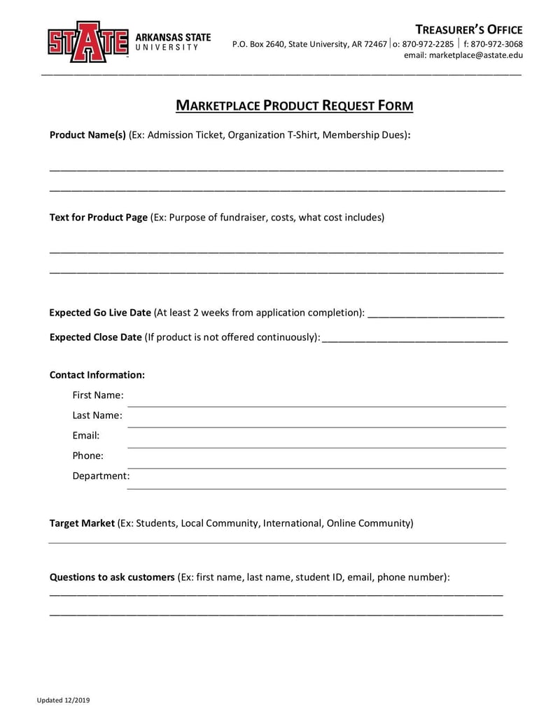 Large thumbnail of Marketplace Request Form - Dec 2019
