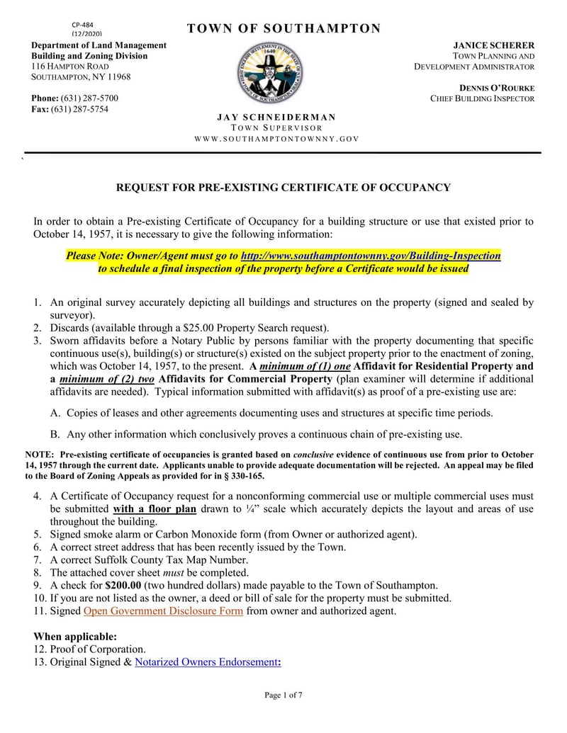 Large thumbnail of Form CP-484 (Dec 2020)