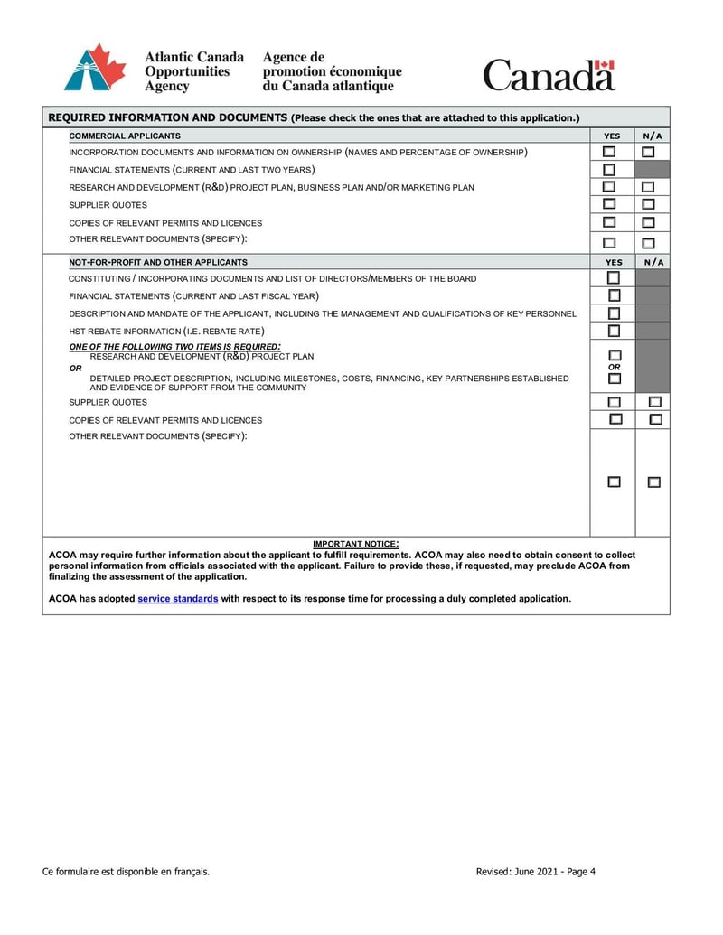 Large thumbnail of Canada Community Revitalization Fund (CCRF) Application Form - Jul 2021