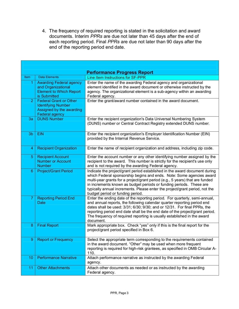 Large thumbnail of Form SF-PPR Performance Progress Report - May 2008