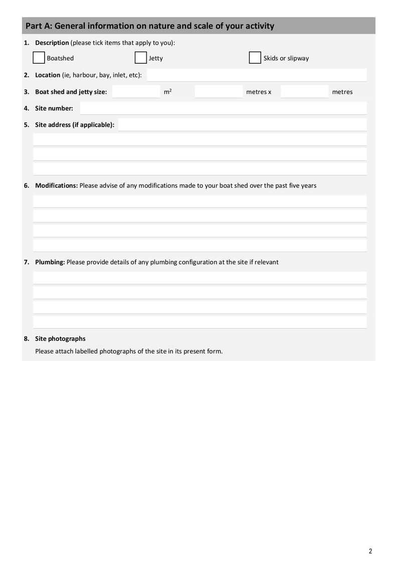 Large thumbnail of Form 7b Coastal Permit for Existing Boatshed - Jul 2021