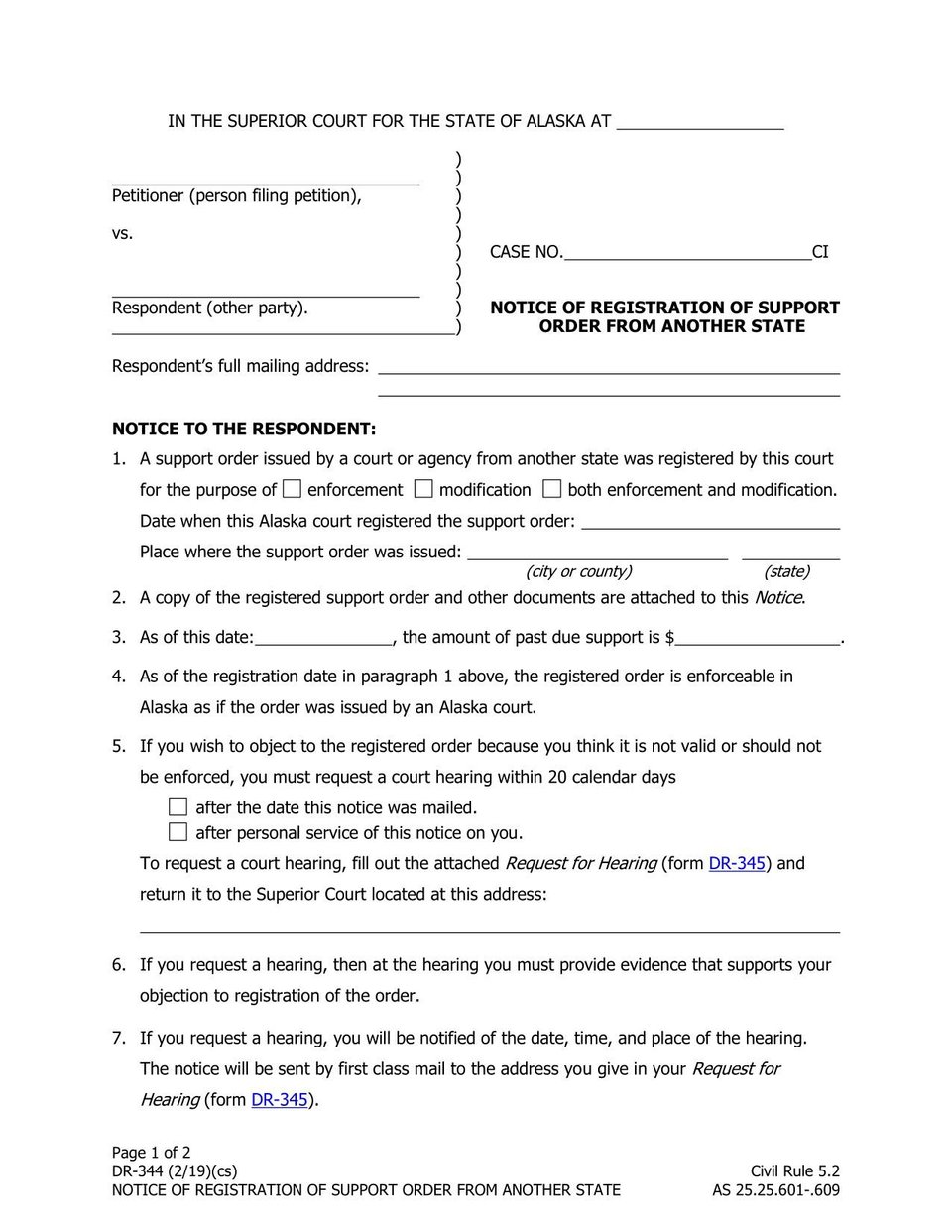 Form DR-344 | Fill and sign with Lumin