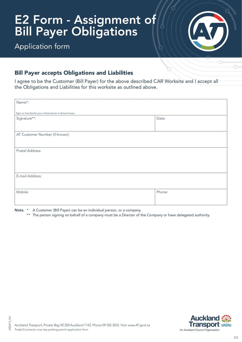 Large thumbnail of CAR E2 Form - Jun 2017