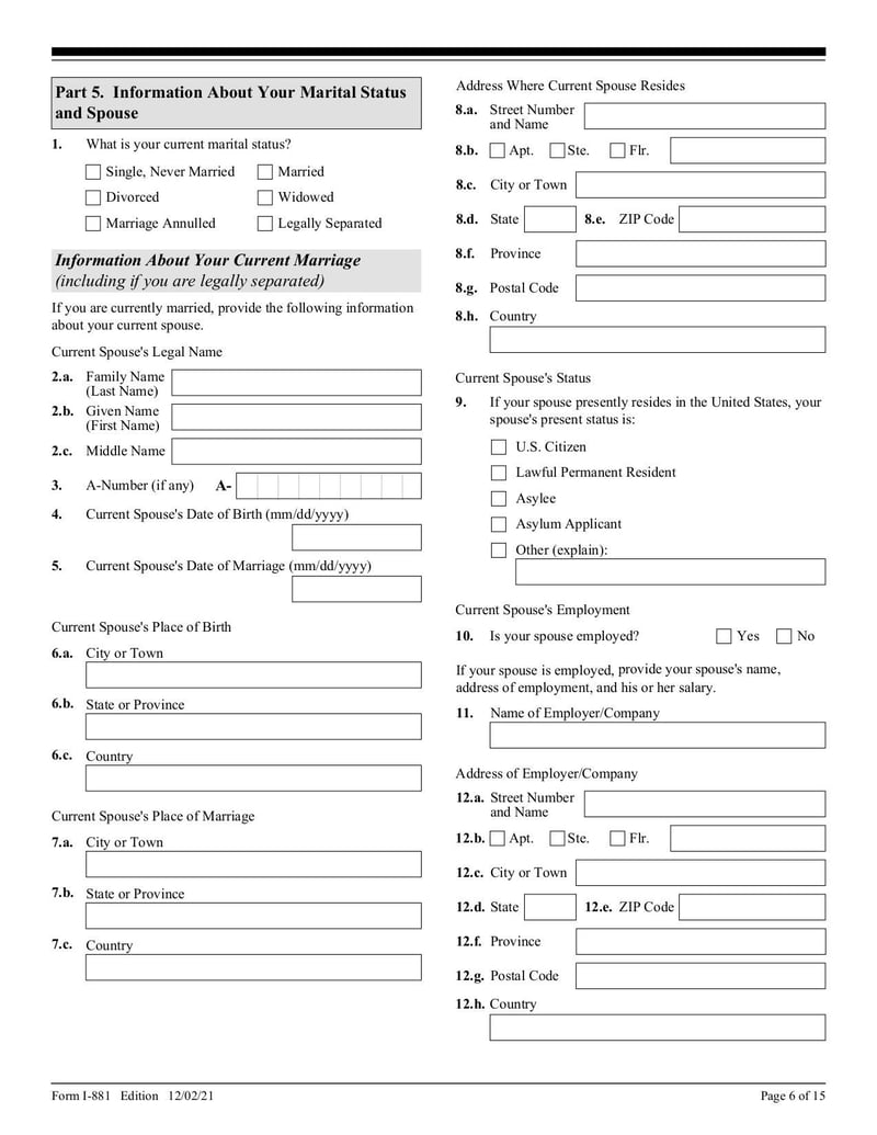 Large thumbnail of Form I-881 - Dec 2021