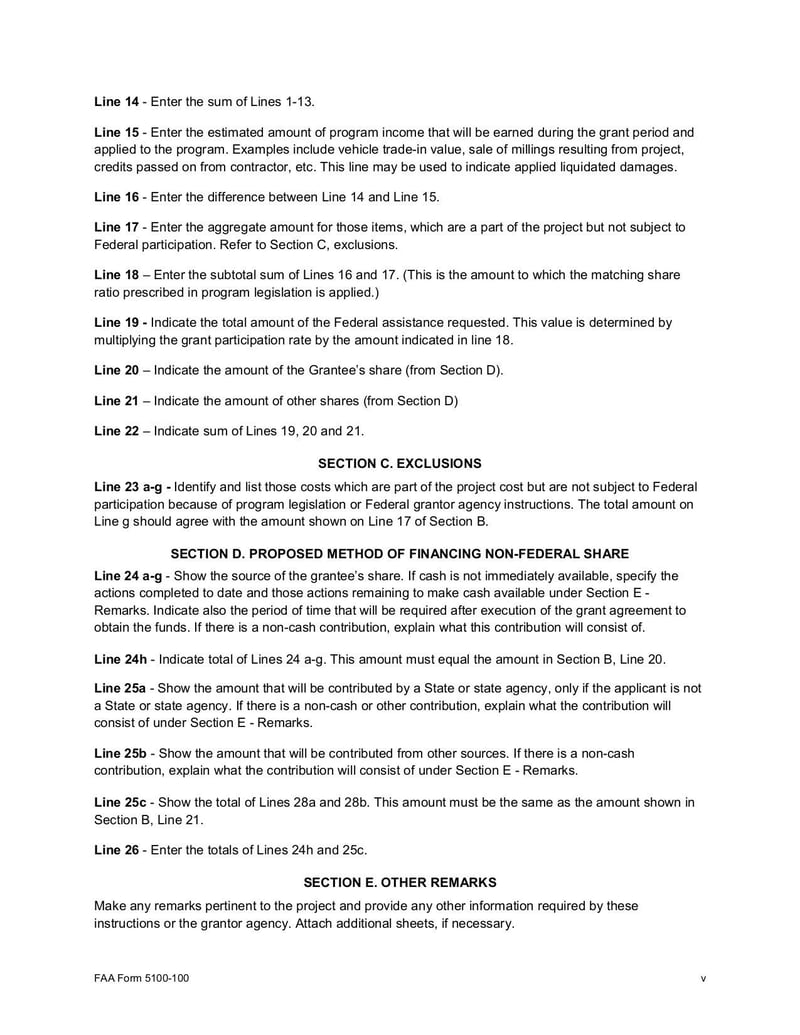 Large thumbnail of FAA Form 5100-100 - Aug 2020