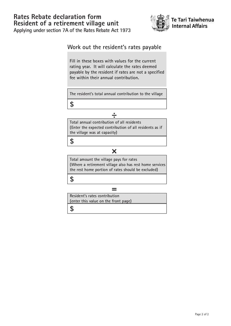 Large thumbnail of Retirement Village Declaration Certificate - Jul 2023