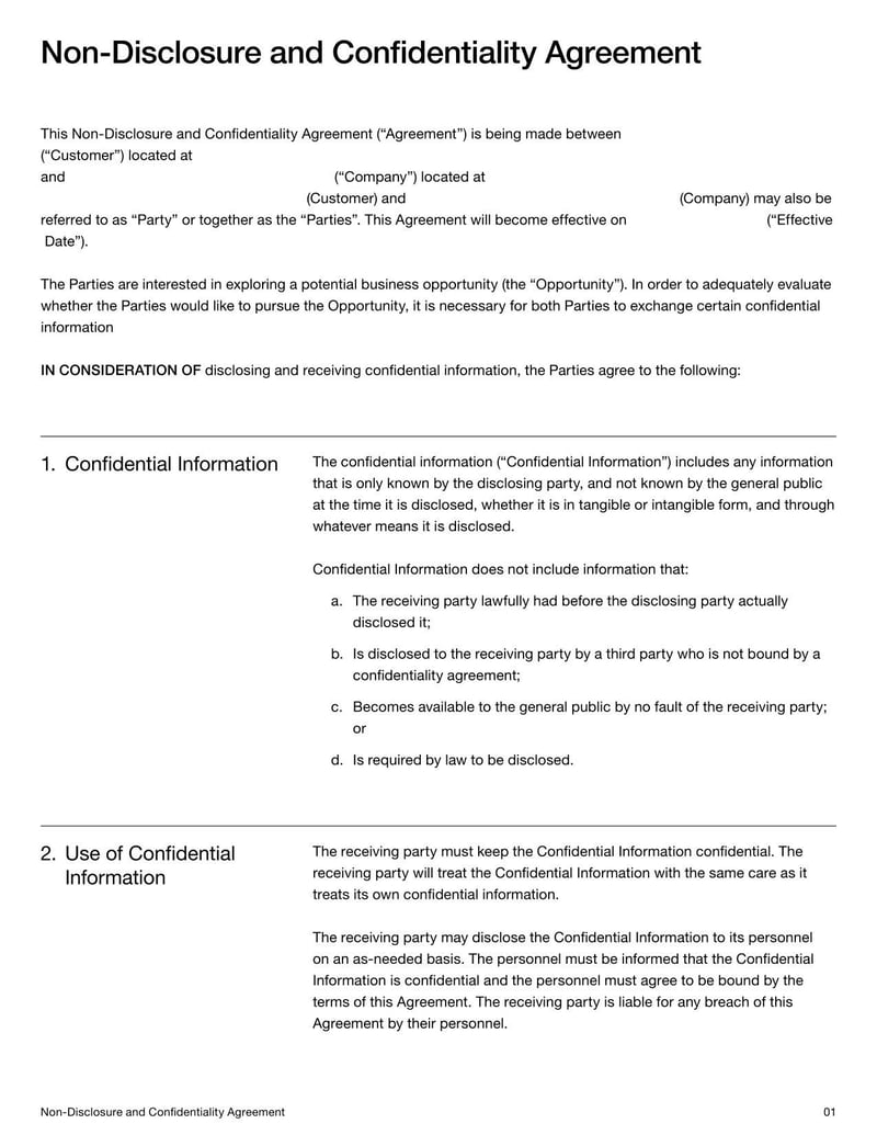 Large thumbnail of NDA Template