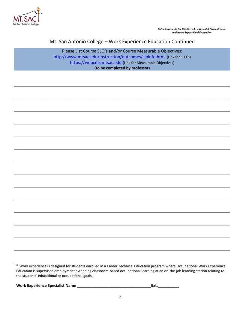 Large thumbnail of Mt. San Antonio College-Work Experience Education