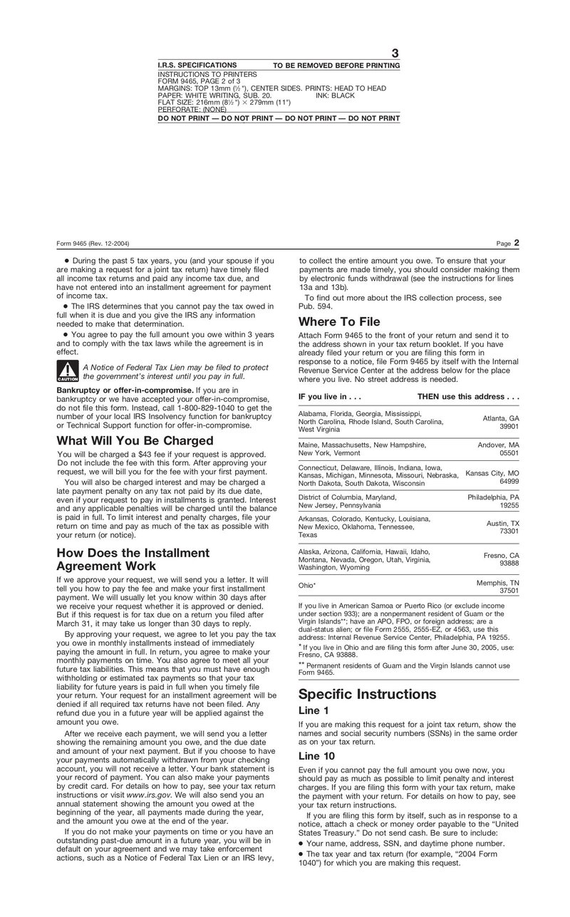 Large thumbnail of Form 9465 - Dec 2004