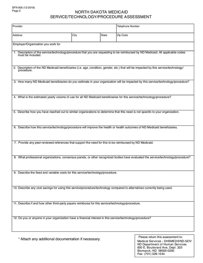 Large thumbnail of Form SFN 905 - Dec 2019