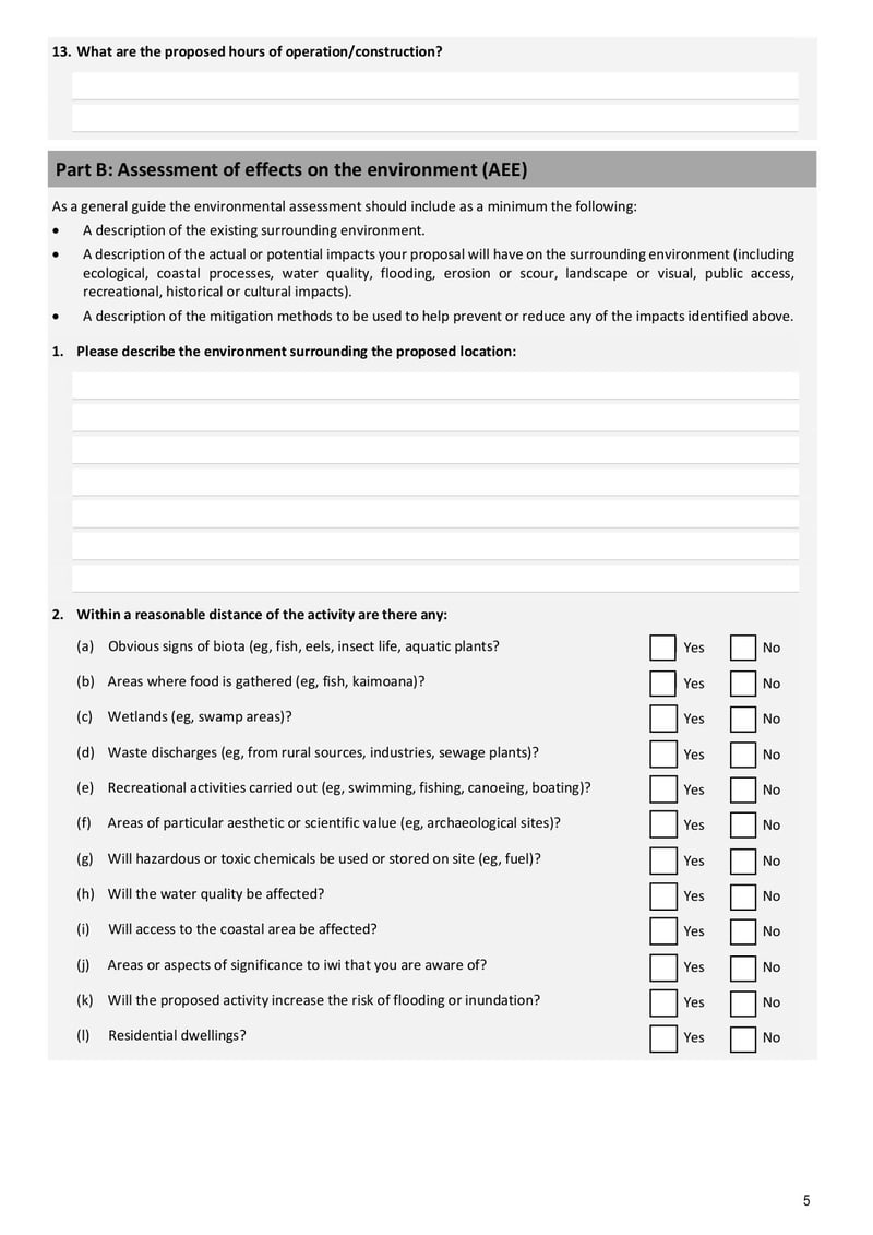 Large thumbnail of Form 7a Coastal Permit Application - Mar 2022