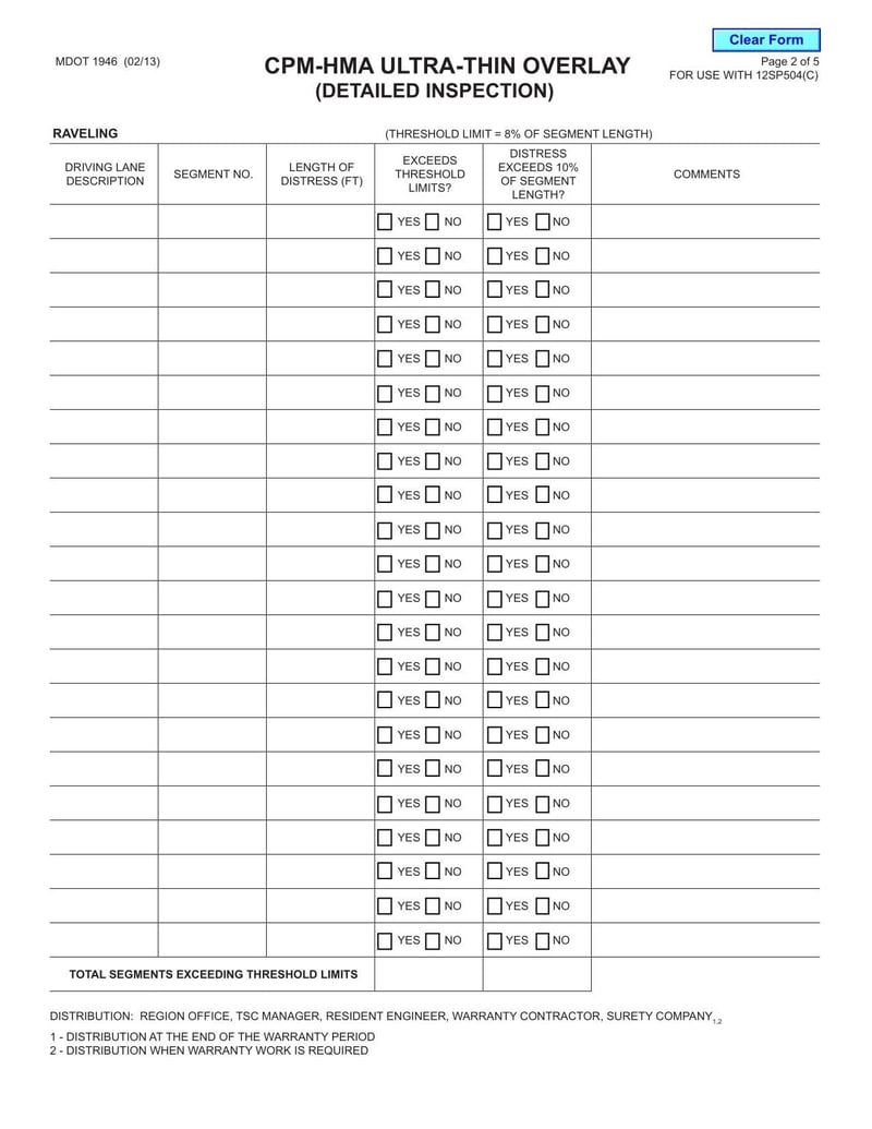 Large thumbnail of MDOT Form 1946