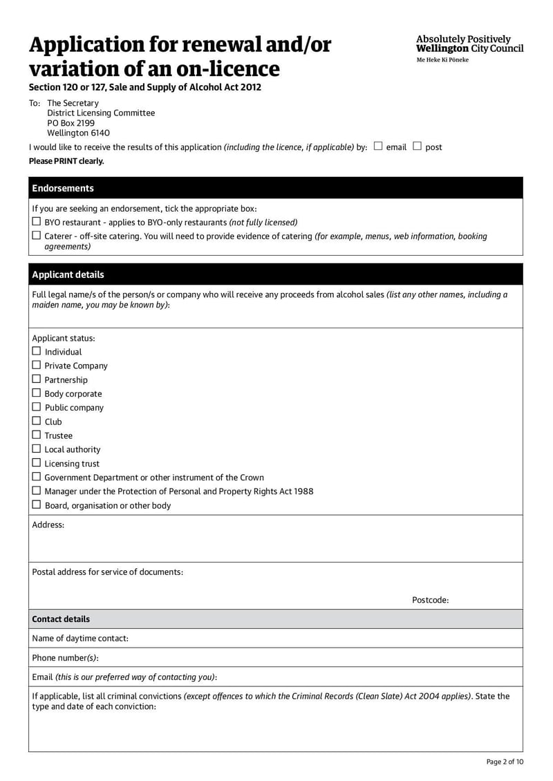 Large thumbnail of On Licence Application Renewal Variation - Sep 2021