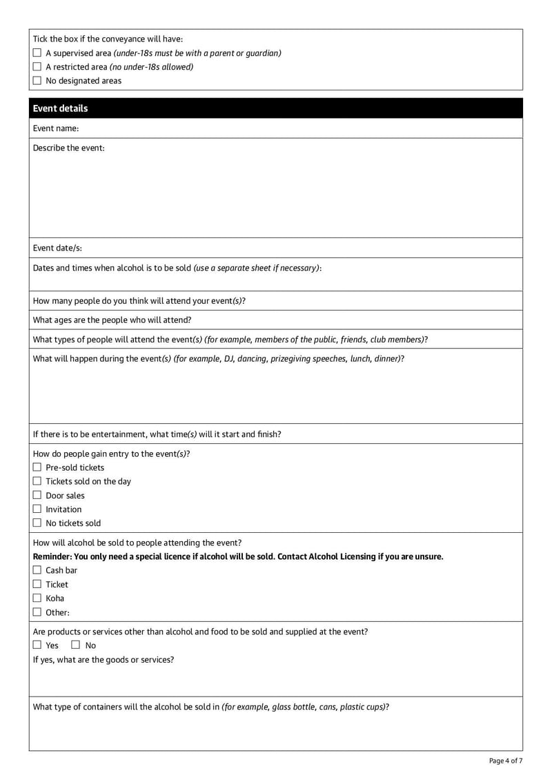 Large thumbnail of Special Licence Application Conveyance - May 2021