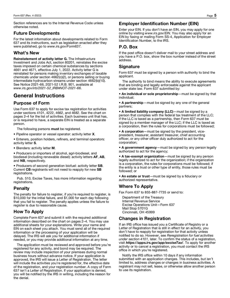 Large thumbnail of Form 637 - Dec 2022