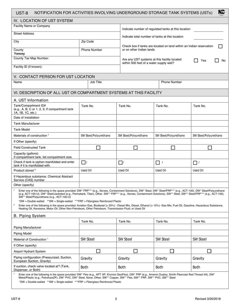 Large thumbnail of Form UST-8