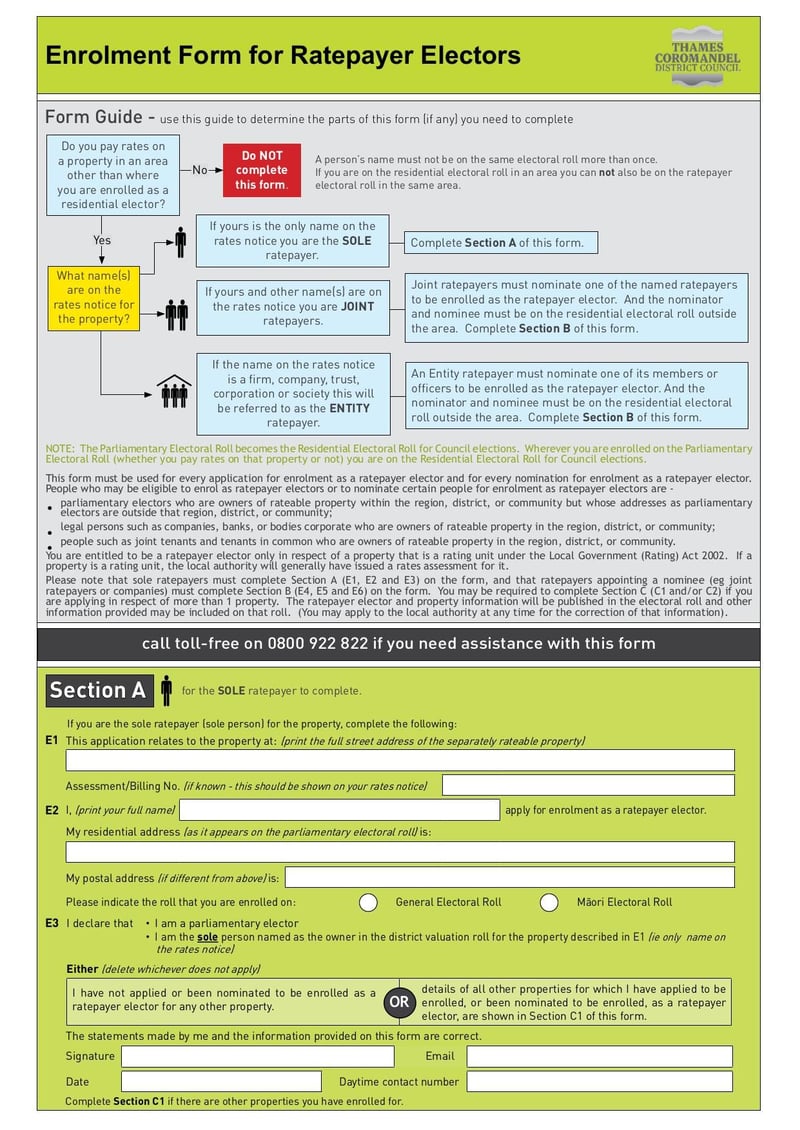 Large thumbnail of Ratepayer Enrolment Form Tcdc Interactive - Jan 2022