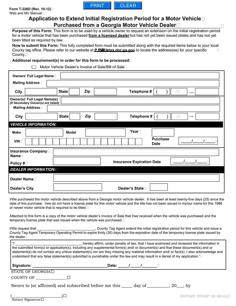 Large thumbnail of Form T-226D