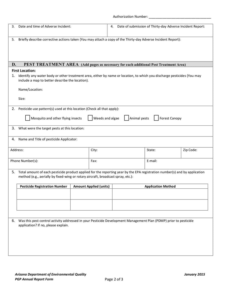 Large thumbnail of PGP Annual Report Form - Jan 2015