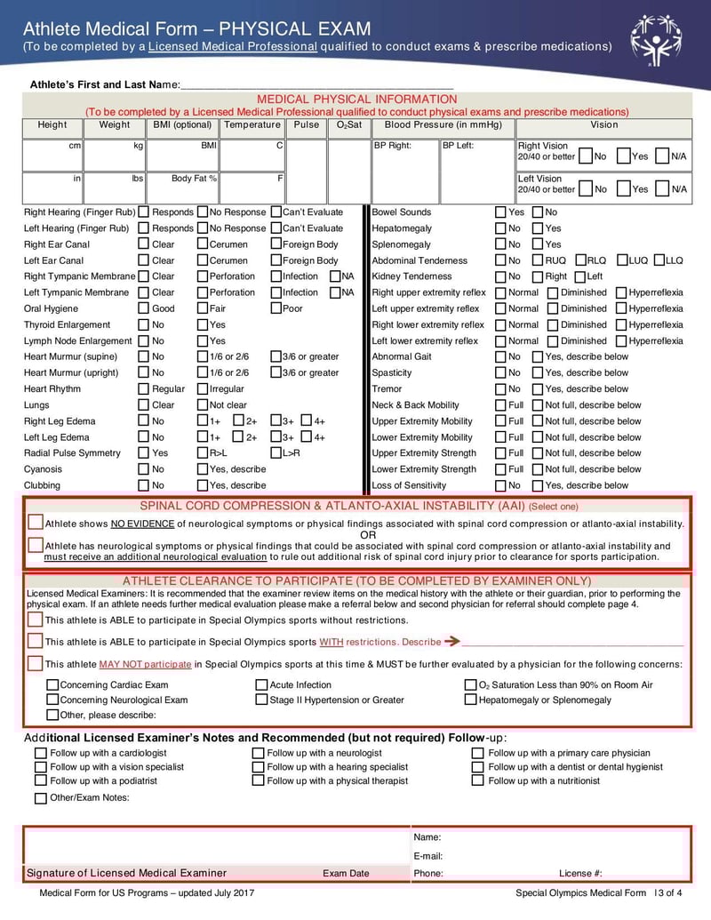 Large thumbnail of SOTX Registration and Medical Form - Sep 2017