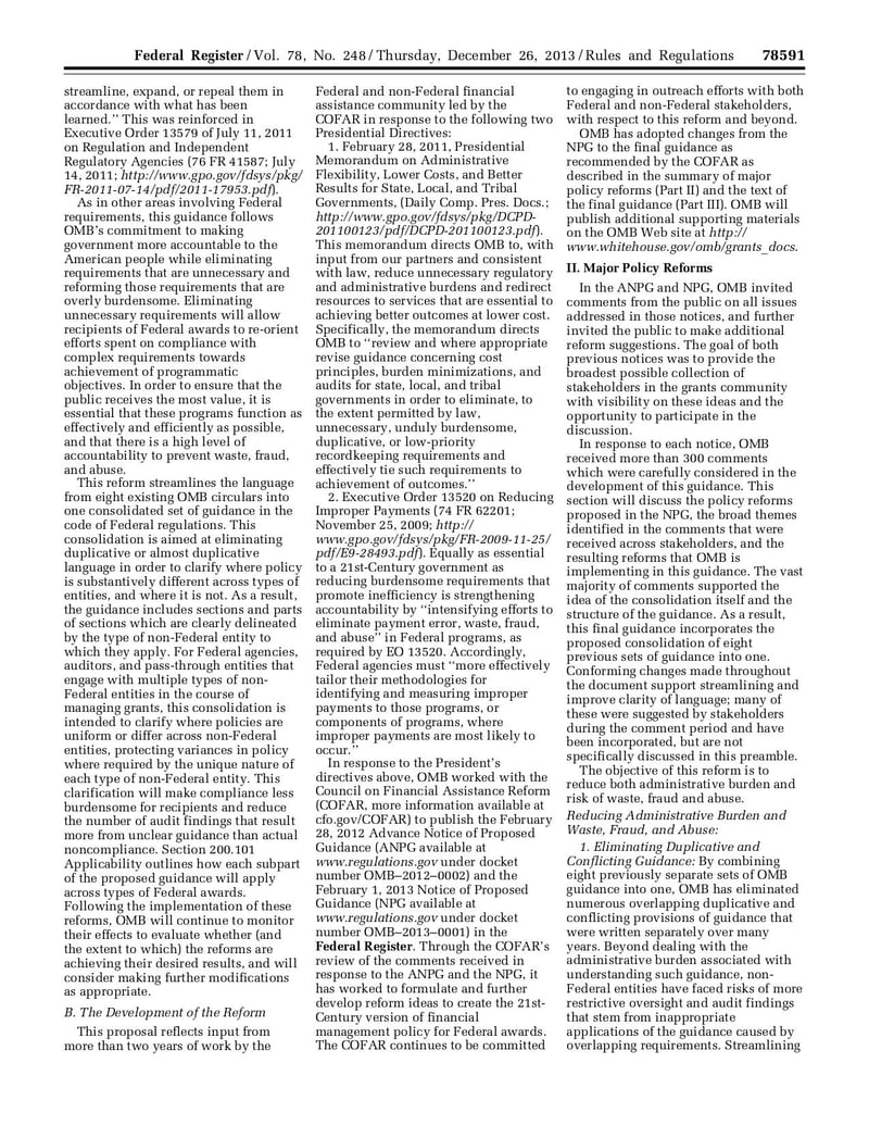 Large thumbnail of OMB Uniform Requirements - Dec 2013