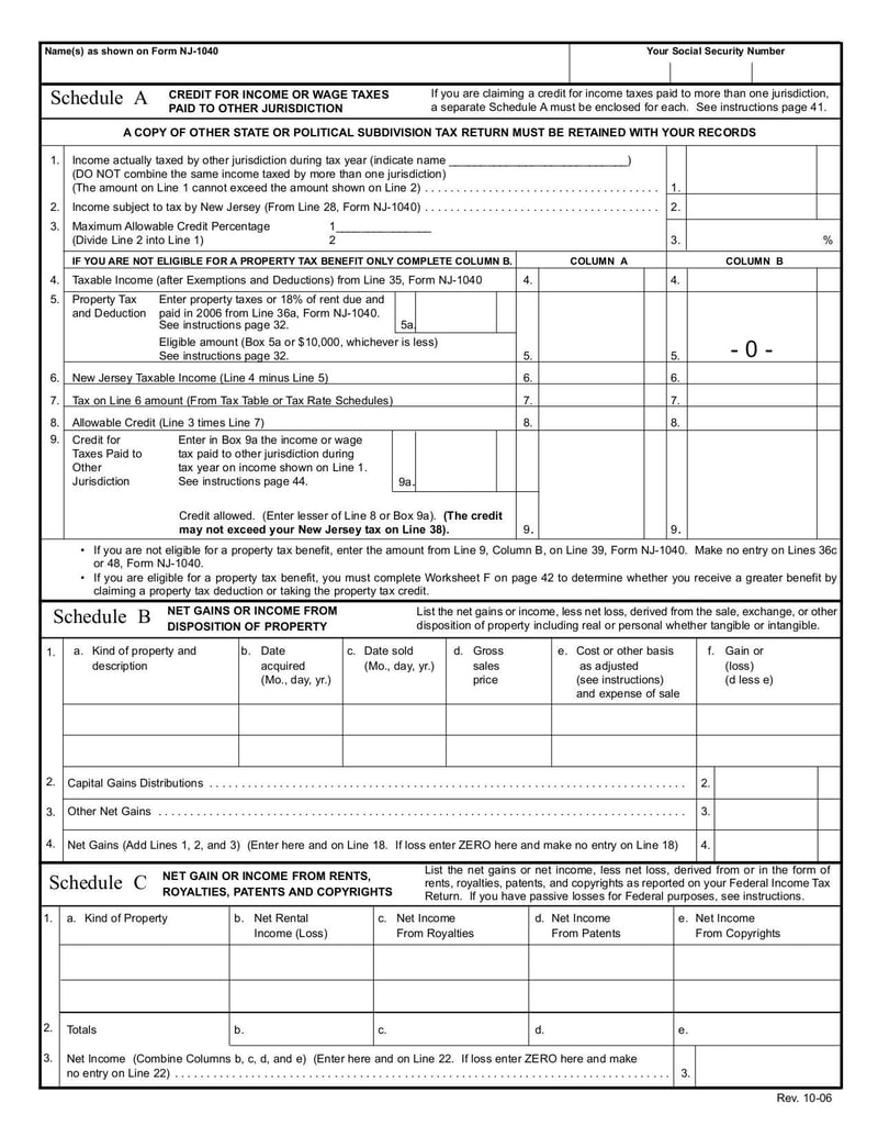 form nj-1040 schedules abc | fill and sign online with lumin